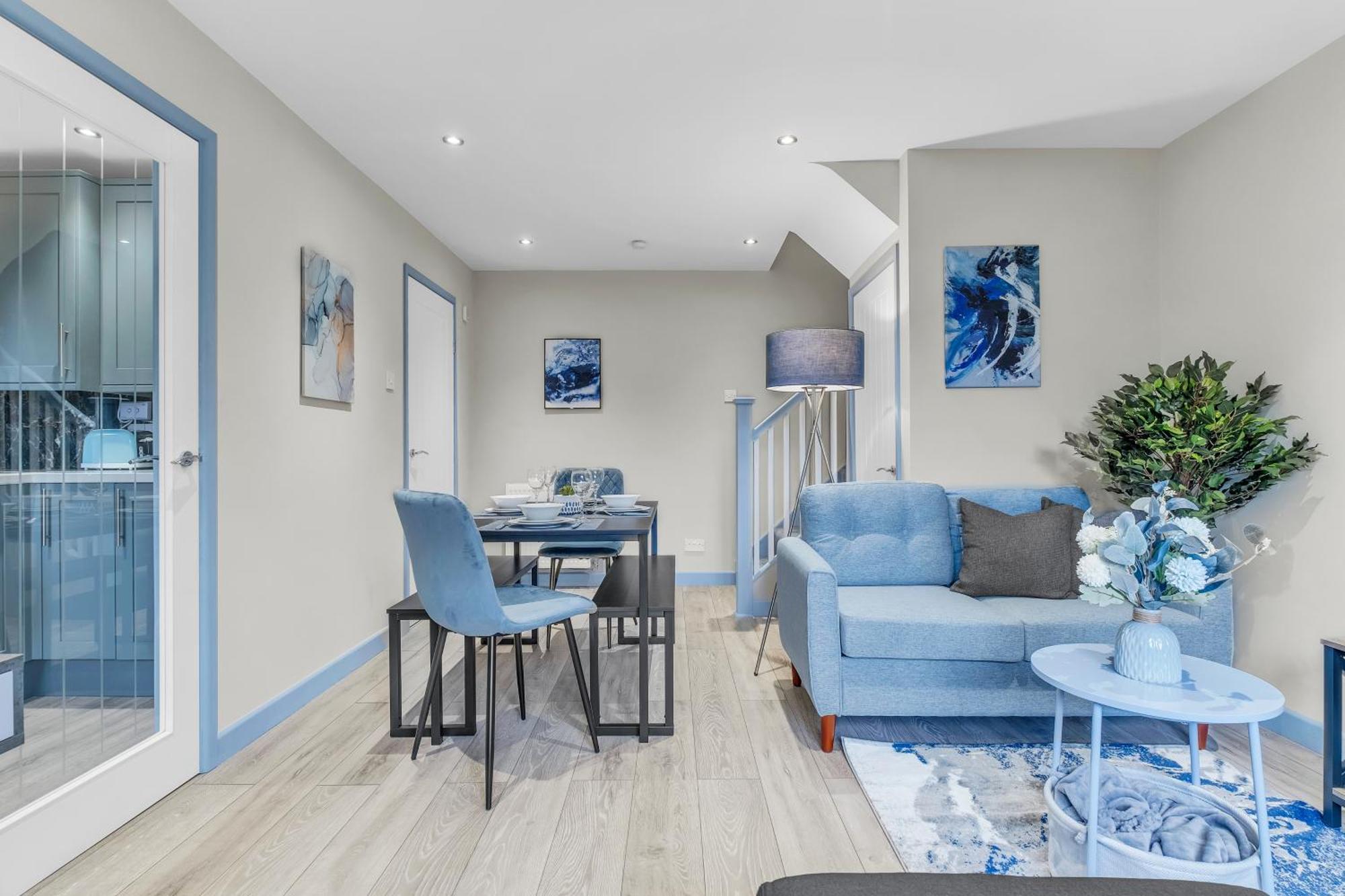 Mk 2-Bedroom Contractor'S Gem, 5 Beds, Sleeps 6, Free Parking Milton Keynes Exterior photo